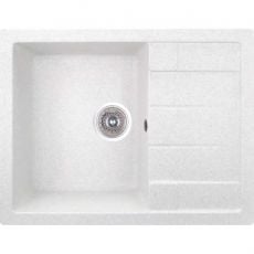 Кухонная мойка Lidz 650x500/200 WHI-01 белая (LIDZWHI01650500200)