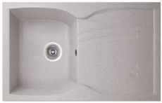 Кухонная мойка Lidz 790x500/200 GRA-09 серая (LIDZGRA09790500200)