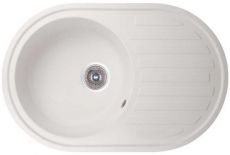 Кухонная мойка Lidz 780x500/200 WHI-01 белая (LIDZWHI10780500200)
