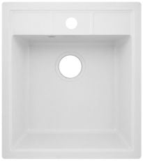 Кухонная мойка Lidz 460x515/200 WHI-01 белая (LIDZWHI01460515200)