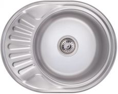 Кухонная мойка из нержавеющей стали Lidz 6044 0.6 мм Polish (LIDZ604406POL)