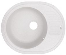 Кухонная мойка Lidz 620x500/200 WHI-01 белая (LIDZWHI01620500200)