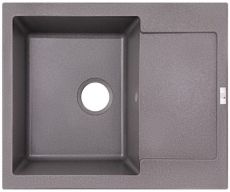 Кухонная мойка Lidz 625x500/200 GRE-04 темно-серая (LIDZGRE04625500200)