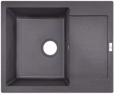 Кухонная мойка Lidz 625x500/200 GRF-13 графит (LIDZGRF13625500200)