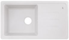 Кухонная мойка Lidz 780x435/200 WHI-01 белая (LIDZWHI01780435200)