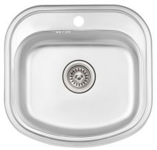 Кухонна мийка з нержавіючої сталі Qtap 4947 Satin (QT4947SAT08)