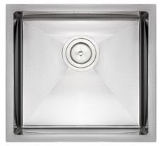 Кухонна мийка з нержавіючої сталі Qtap D4843 Satin (QTD484310)