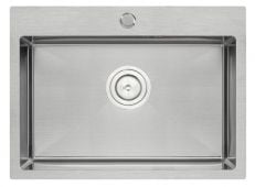Кухонна мийка з нержавіючої сталі Qtap D5843 Satin (QTD584310)