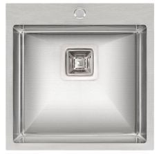 Кухонна мийка з нержавіючої сталі Qtap DK5050 Satin (QTDK50502710)