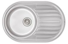 Кухонная мойка из нержавеющей стали Qtap 7750 Micro Decor (QT7750MICDEC08)