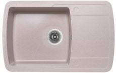 Кухонна мийка Lidz 770x490/200 COL-06 (LIDZCOL06770490200) світло-бежевий