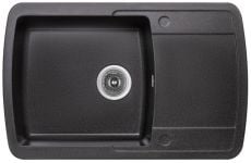 Кухонна мийка Lidz 770x490/200 GRF-13 (LIDZGRF13770490200) матовий графіт