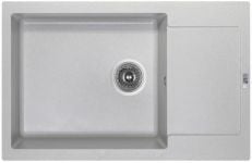 Кухонна мийка Lidz 781x510/200 GRA-09 (LIDZGRA09781510200) сірий