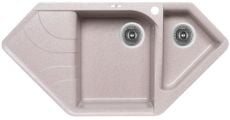 Кухонна мийка Lidz 1000x500/225 MAR-07 (LIDZMAR071000500225) пісочна