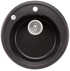 Кухонна мийка Lidz D510/200 GRF-13 (LIDZGRF13D510200) матовий графіт