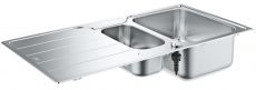 Кухонна мийка з нержавіючої сталі Grohe K500 (331572SD1571SD1)