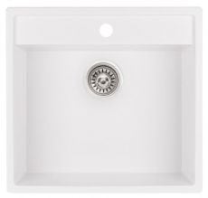 Кухонна мийка Qtap CS 5250 White білий (QT5250WHI650)