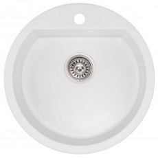 Кухонная мойка Qtap CS D510 White белый (QTD510WHI650)