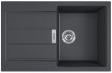 Кухонна мийка Franke SIRIUS S2D 611-78 чорна (143.0621.190)