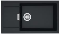 Кухонна мийка Franke SIRIUS S2D 611-78 XL чорна (143.0627.384)