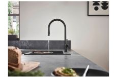 Кухонная мойка Hansgrohe S510-F660 GS черный графит (43313170) — фото 5
