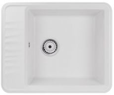 Кухонная мойка Qtap CS 6250 White белая (QT6250WHI650)