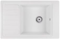 Кухонная мойка Qtap CS 7751 White белая (QTCS7751WHI)