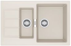 Кухонная мойка Franke SIRIUS S2D 651-78 маскарпоне (143.0632.389)