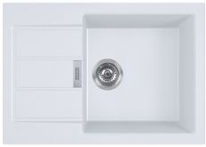 Кухонная мойка Franke SIRIUS S2D Slim 611-62 белая (143.0631.681)