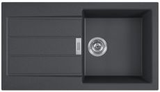 Кухонная мойка Franke SIRIUS S2D Slim 611-78 черная (143.0632.392)