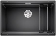 Кухонна мийка з тримачами Blanco ETAGON 700-U антрацит (525167)