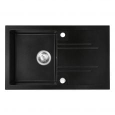 Кухонная мойка Ferro MEZZO II 78x48 графит (DRGM48/78BA)