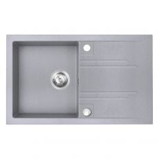 Кухонная мойка Ferro MEZZO II 78x48 серая (DRGM48/78GA)
