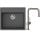 Набор для кухни с мойкой и смесителем Hansgrohe S52 S520-F510+Talis M54 серый камень-сталь (43359800)