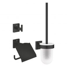 Комплект аксесуарів 3 в 1 Grohe QuickFix Start Cube чорний матовий (411232430)