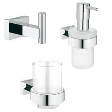 Набір аксесуарів 3в1 Grohe Essentials Cube (BF40511EC)