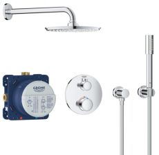 Душова система прихованого монтажу Grohe Grohtherm Rainshower Cosmopolitan 210 (34732000)