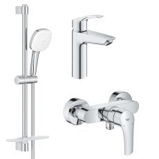 Набір змішувачів для душа Grohe Eurosmart Tempesta 110 Cube (UA123244M1)