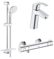 Комплект змішувачів для душу з термостатом Grohe Grohtherm 800 (23324001+34558000+27926001)