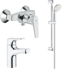 Набір змішувачів для душу Grohe Bau Flow (UA121630S)
