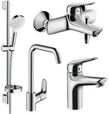 Набір змішувачів для ванни 4в1 Hansgrohe NOVUS (1162019)