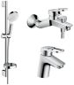 Набор смесителей для ванны 3в1 Hansgrohe LOGIS LOOP 70 (1042019)