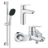 Комплект смесителей для ванной комнаты Grohe QuickFix Start (UA202301MQ)