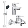 Комплект смесителей для ванной комнаты Grohe QuickFix Start Edge ColdStart (UA202501SE)