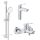 Набір змішувачів для ванни Grohe Eurosmart Tempesta 110 Cube (UA123246M3)