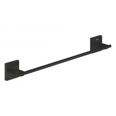 Рушникотримач 45 см Grohe QuickFix Start Cube чорний матовий (409872430)