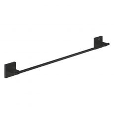 Рушникотримач 60 см Grohe QuickFix Start Cube чорний матовий (410892430)