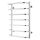 Сушарка для рушників водяна Kroner KRP Stil WT800x500-7 (CV036315)
