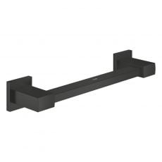 Поручень для ванної 30 см Grohe QuickFix Start Cube чорний матовий (410942430)