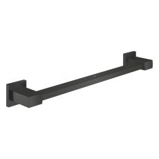 Поручень для ванної 45 см Grohe QuickFix Start Cube чорний матовий (410952430)